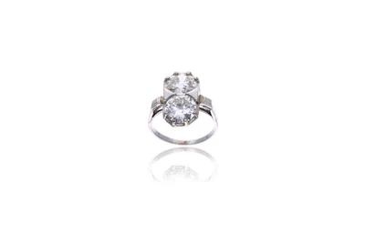 Anello con diamanti - Asta Preziosi