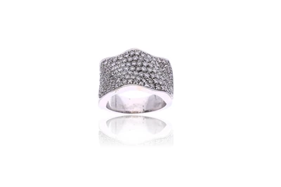 Anello con diamanti - Asta Preziosi