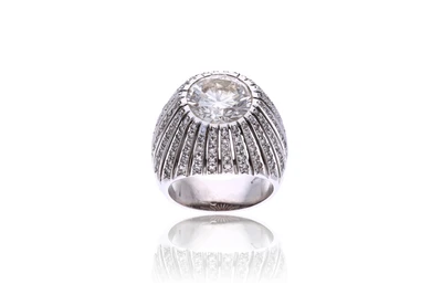 Anello con diamanti - Asta Preziosi