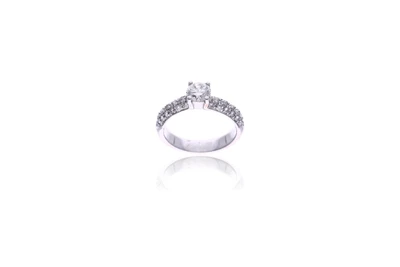Anello con diamanti - Asta Preziosi