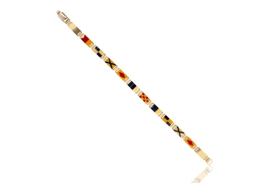 Bracciale con smalti policromi - Asta Preziosi