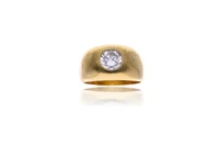 Anello con diamante - Asta Preziosi