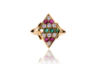 Anello con diamanti - Asta Preziosi