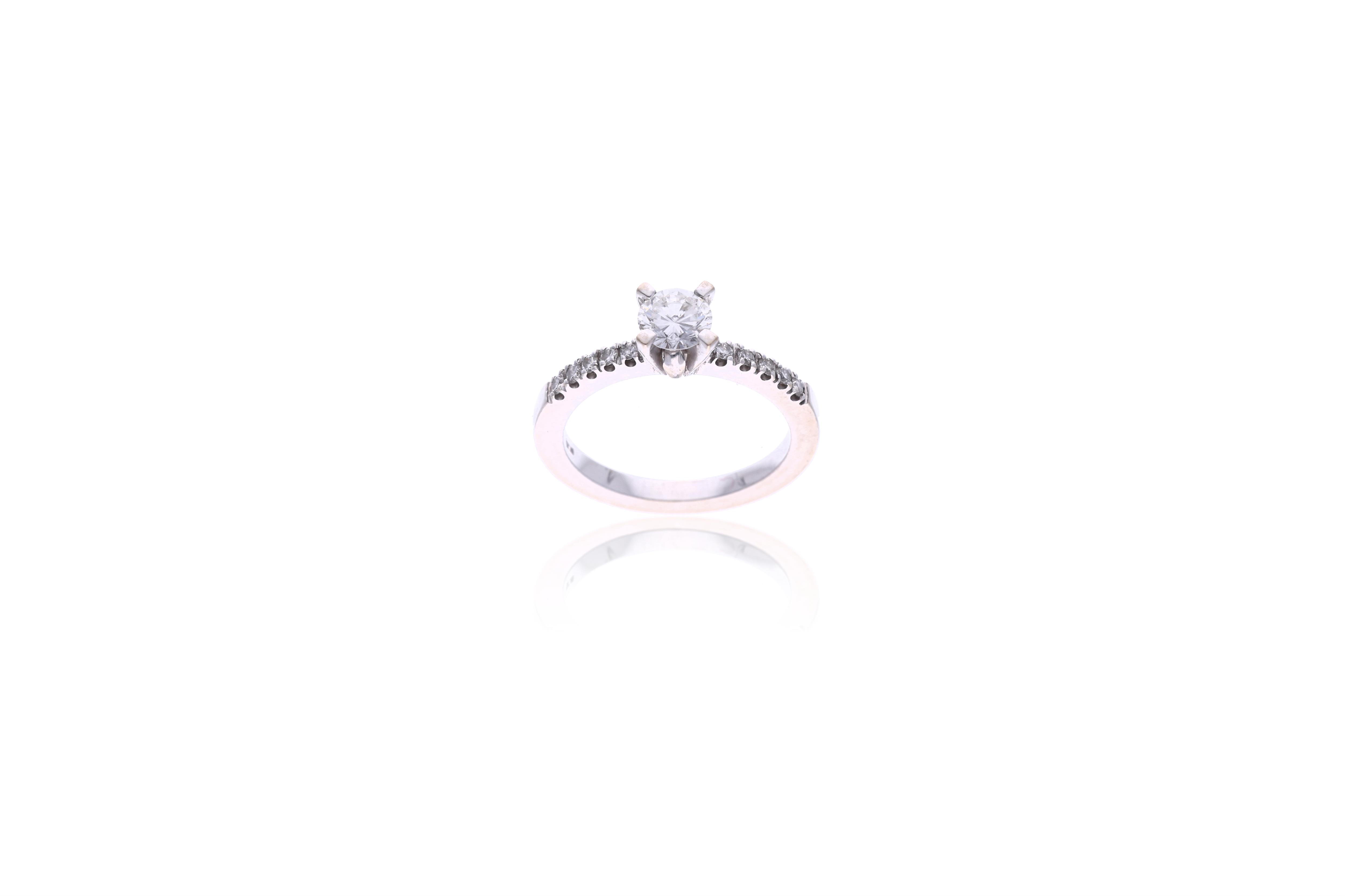 Anello con diamanti - Asta Preziosi