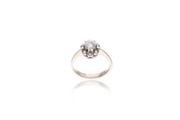 Anello con diamante - Asta Preziosi