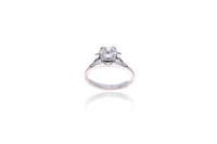 Anello con diamante - Asta Preziosi