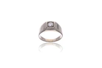 Anello con diamante - Asta Preziosi