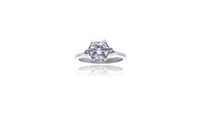 Anello con diamante - Asta Preziosi