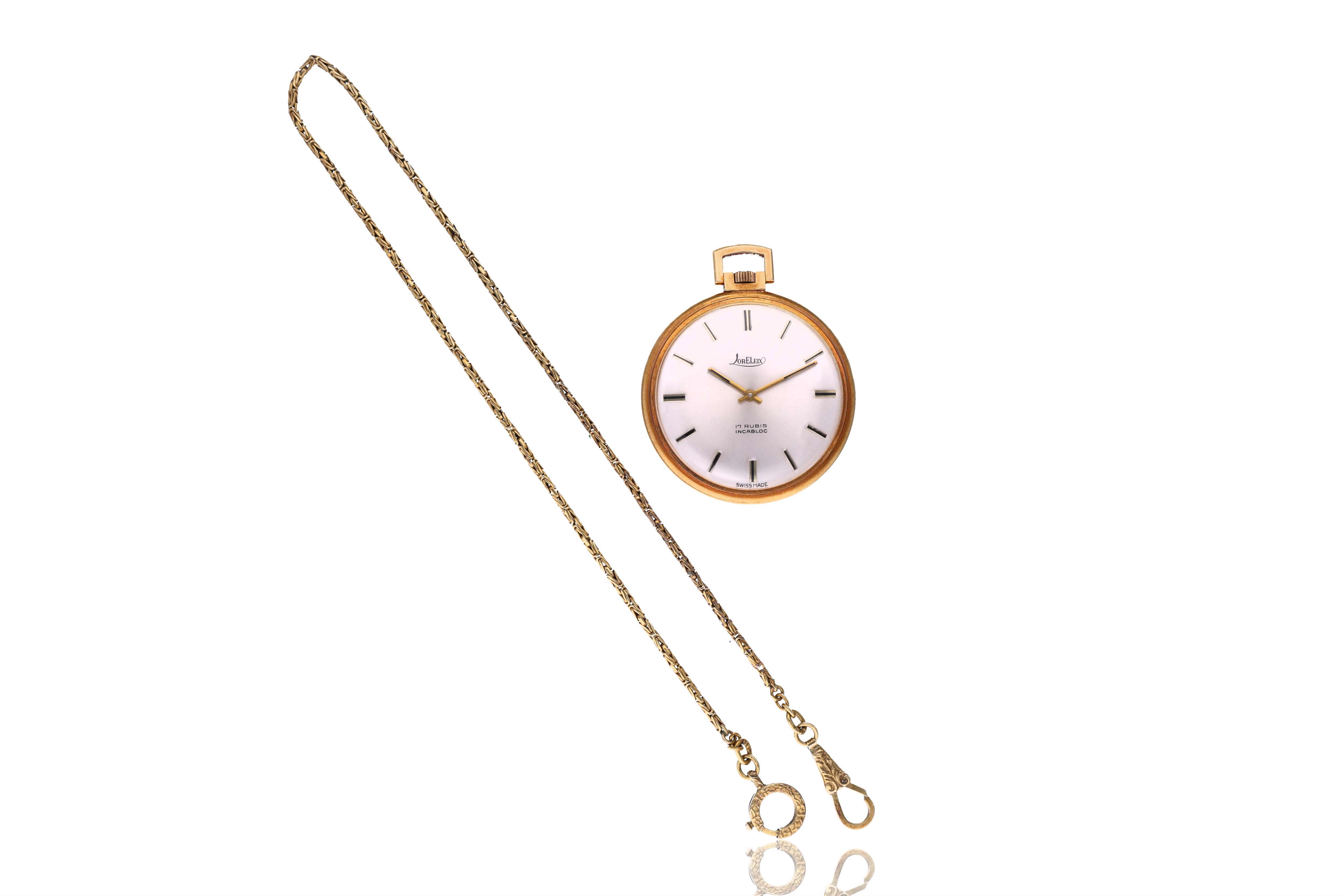 LorELeix, orologio da tasca con catena - Asta Preziosi
