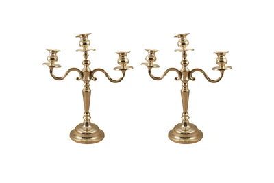 Coppia di candelabri in argento - Asta Preziosi Coppia di candelabri in argento - Asta Preziosi