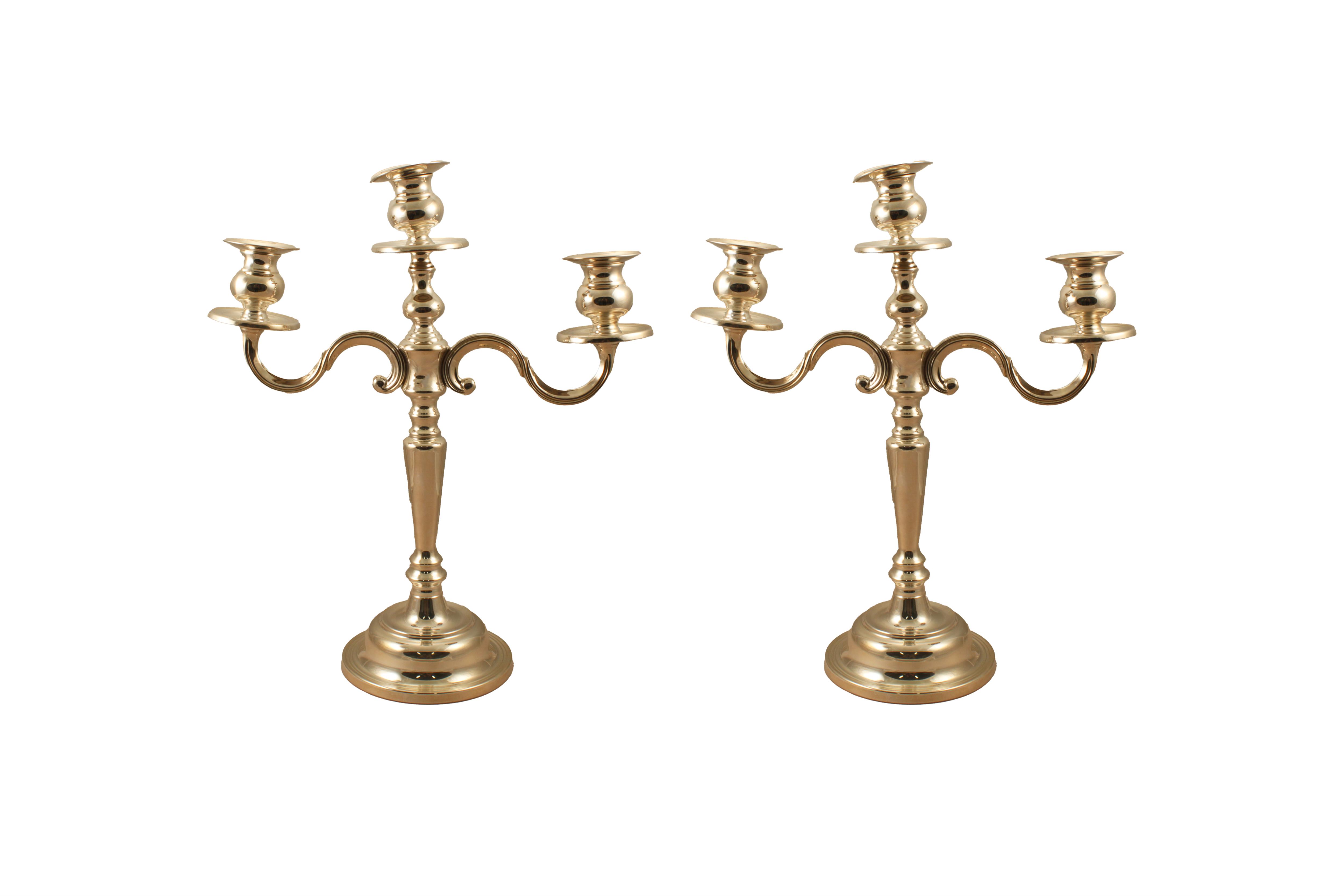 Coppia di candelabri in argento - Asta Preziosi