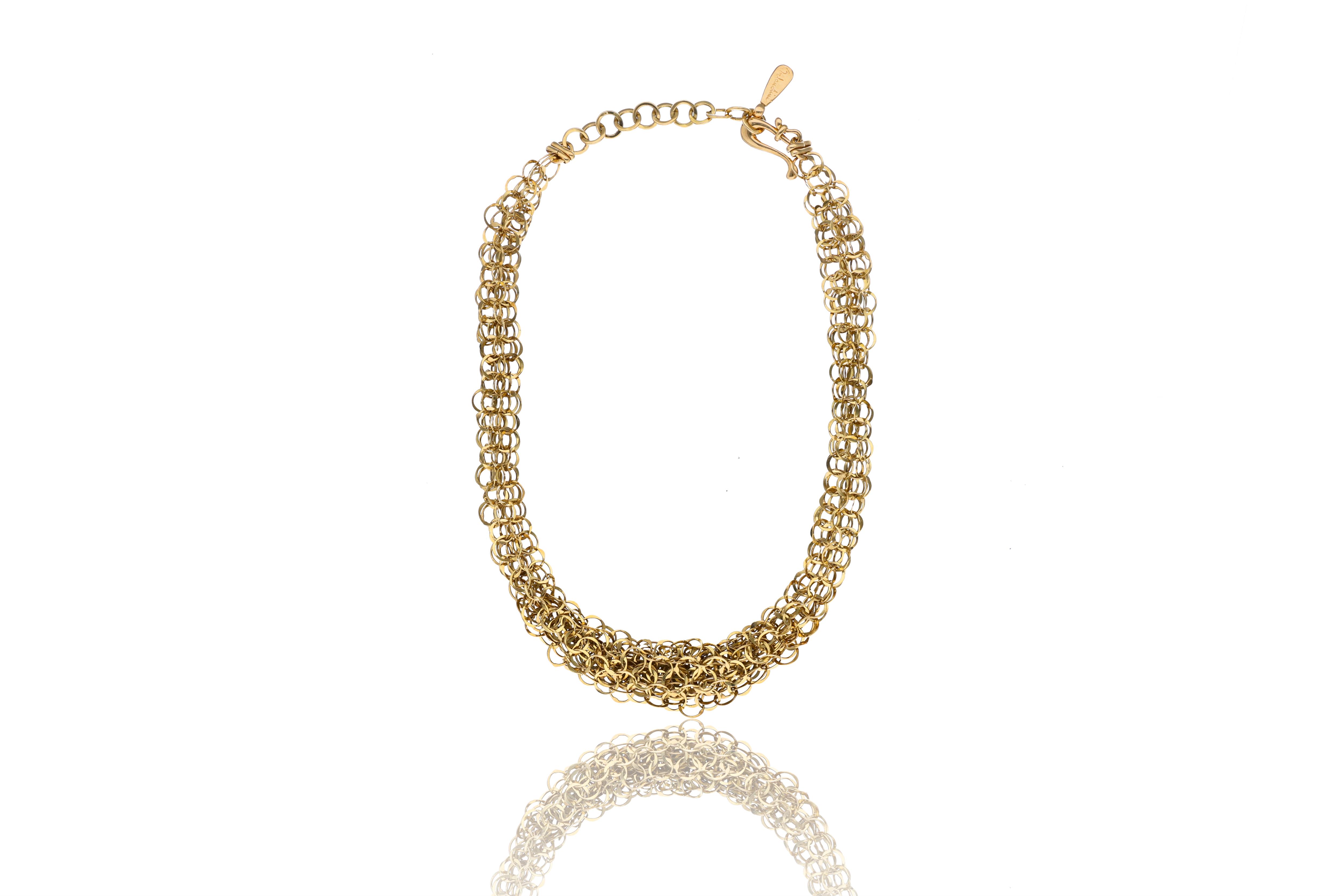 Orlando Orlandini, collana in oro - Asta Preziosi