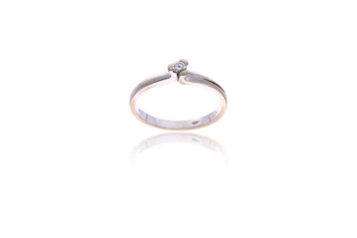 Anello con diamante - Asta Preziosi Anello con diamante - Asta Preziosi