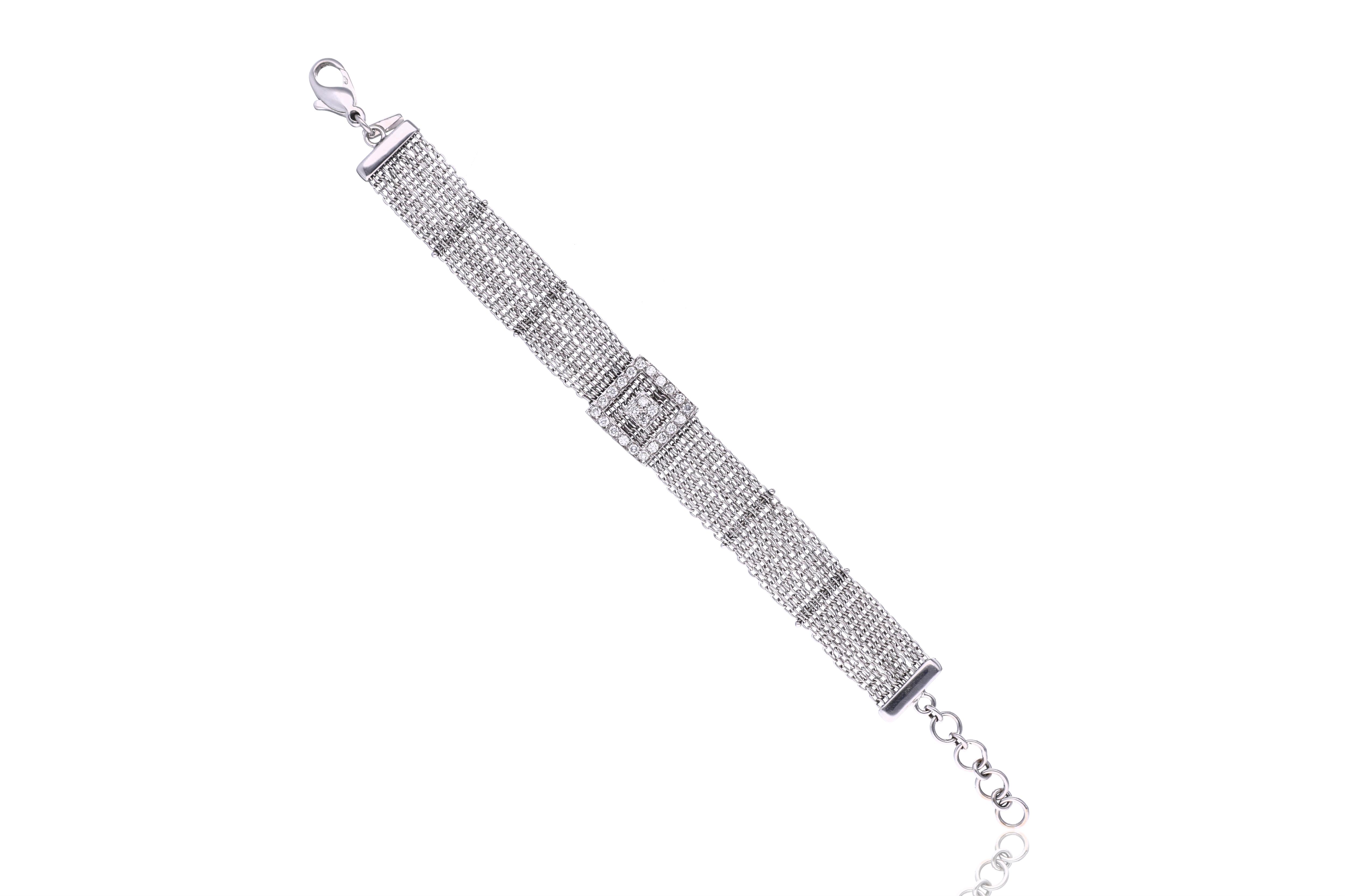 Bracciale con diamanti - Asta Preziosi
