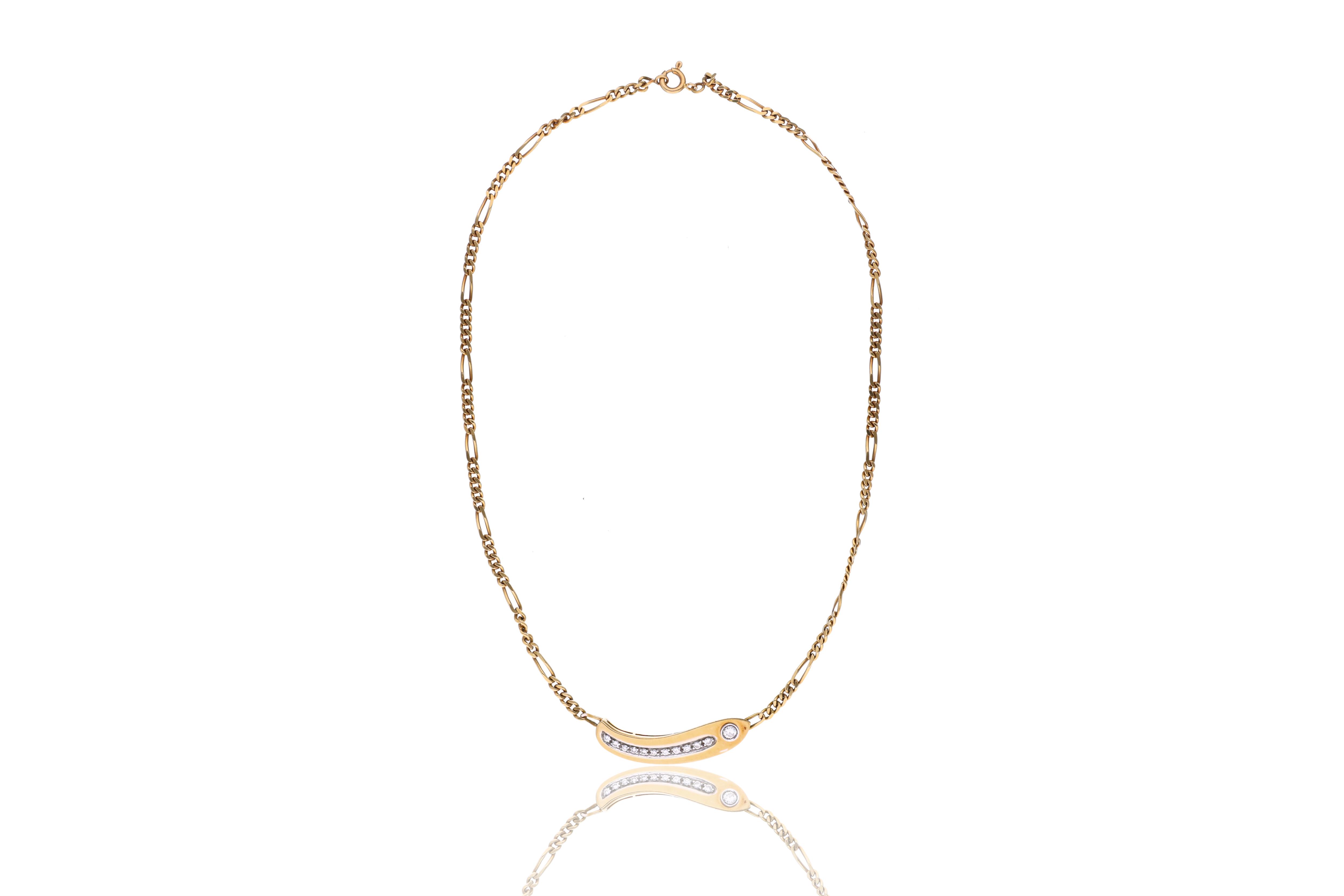 Collana con diamanti - Asta Preziosi