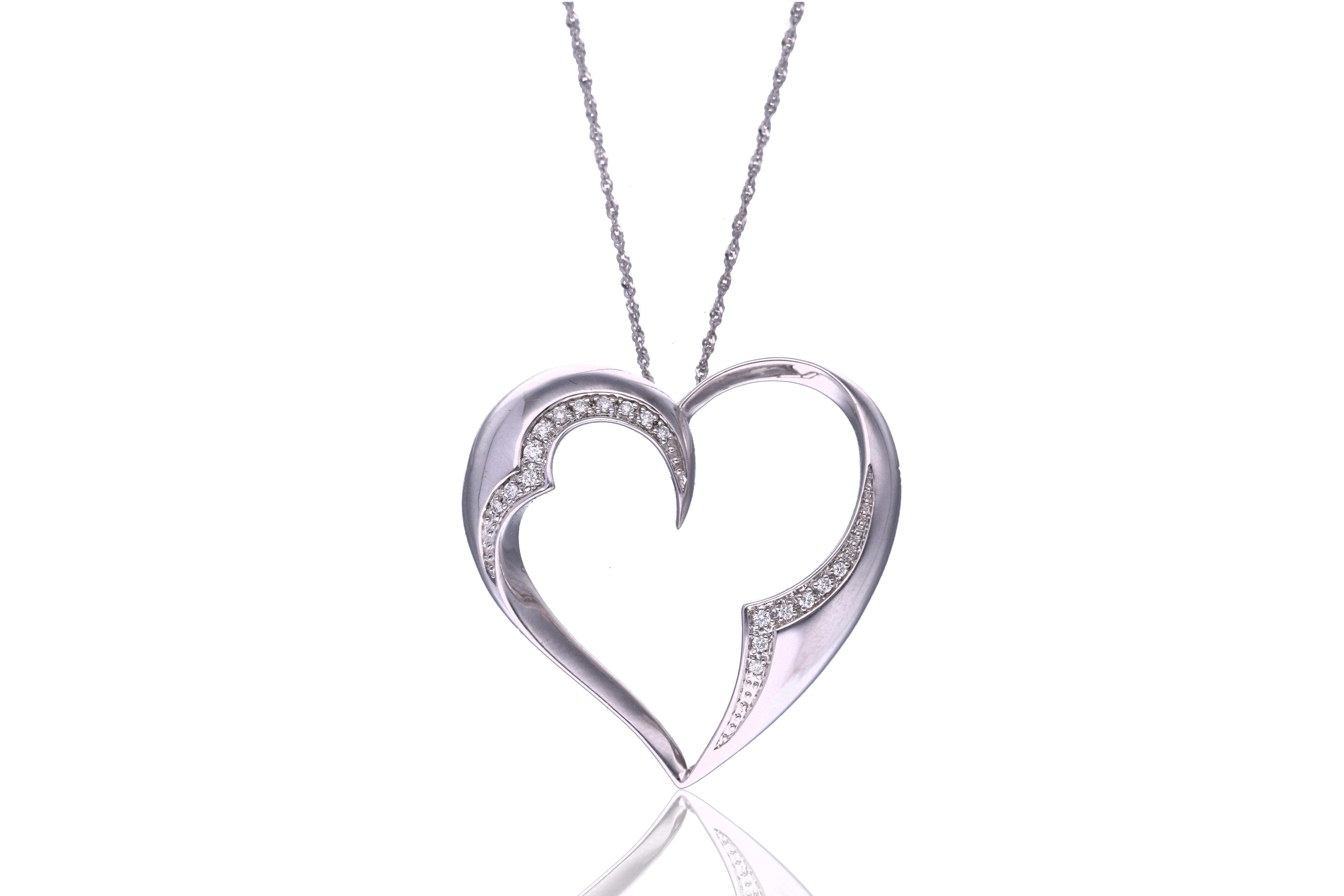 Collana e ciondolo con diamanti - Asta Preziosi