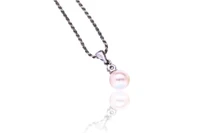 Collana e ciondolo con diamante e perla coltivata - Asta Preziosi Collana e ciondolo con diamante e perla coltivata - Asta Preziosi