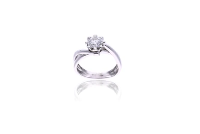 Anello con diamante - Asta Preziosi Anello con diamante - Asta Preziosi