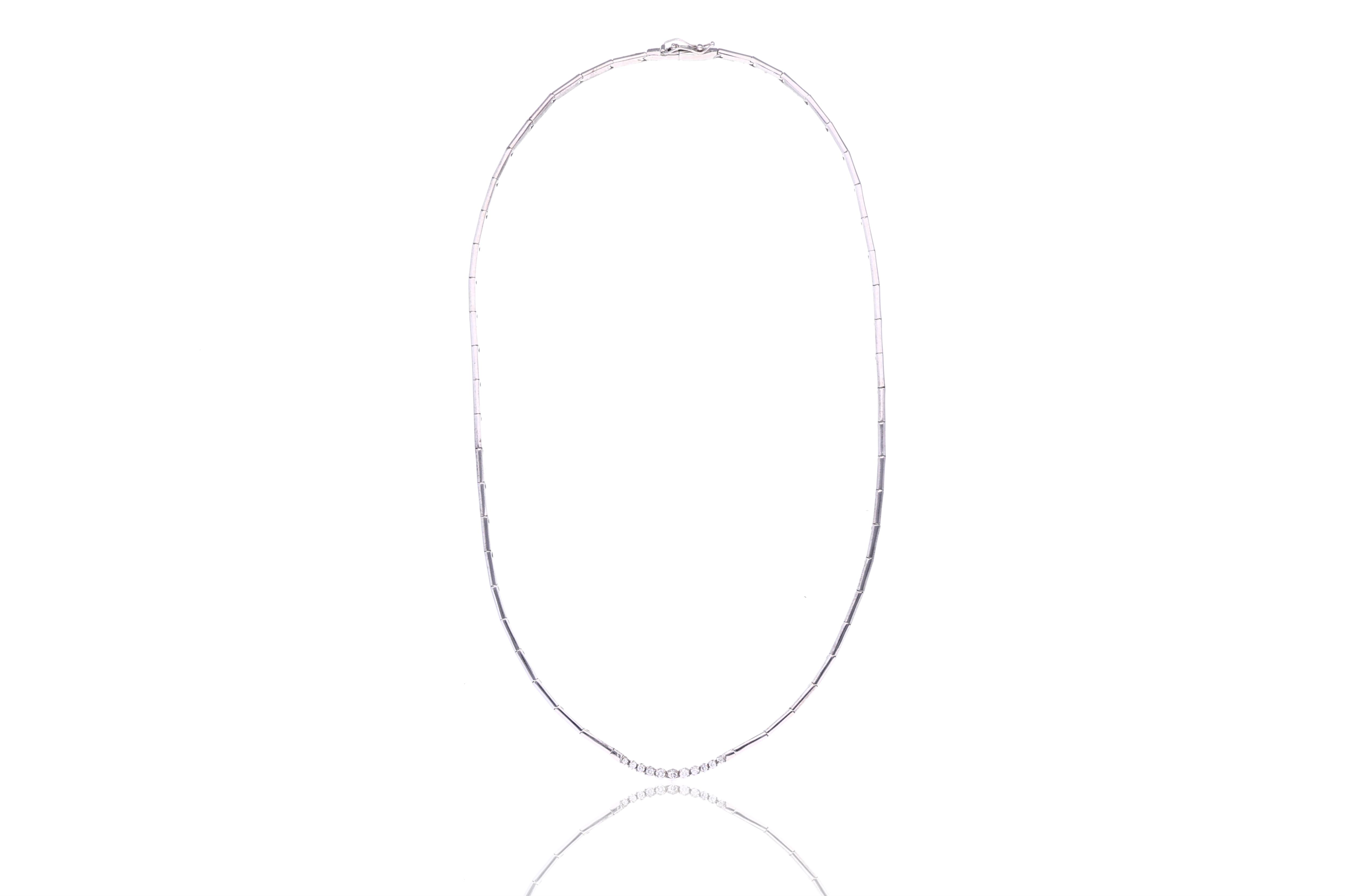 Collana con diamanti - Asta Preziosi