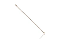 Bracciale tennis con diamanti e pietra - Asta Preziosi Bracciale tennis con diamanti e pietra - Asta Preziosi