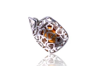 Ciondolo con diamanti e pietra - Asta Preziosi Ciondolo con diamanti e pietra - Asta Preziosi