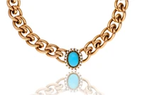 Collana con pietra e perle d'acqua dolce - Asta Preziosi Collana con pietra e perle d'acqua dolce - Asta Preziosi