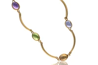 Collana con pietre - Asta Preziosi