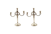 Coppia di candelabri in argento - Asta Preziosi Coppia di candelabri in argento - Asta Preziosi