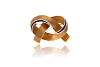 Spilla con smalti - Asta Preziosi