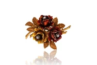 Spilla con smalti e diamanti - Asta Preziosi Spilla con smalti e diamanti - Asta Preziosi