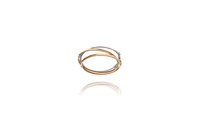 Tre bracciali rigidi in oro - Asta Preziosi