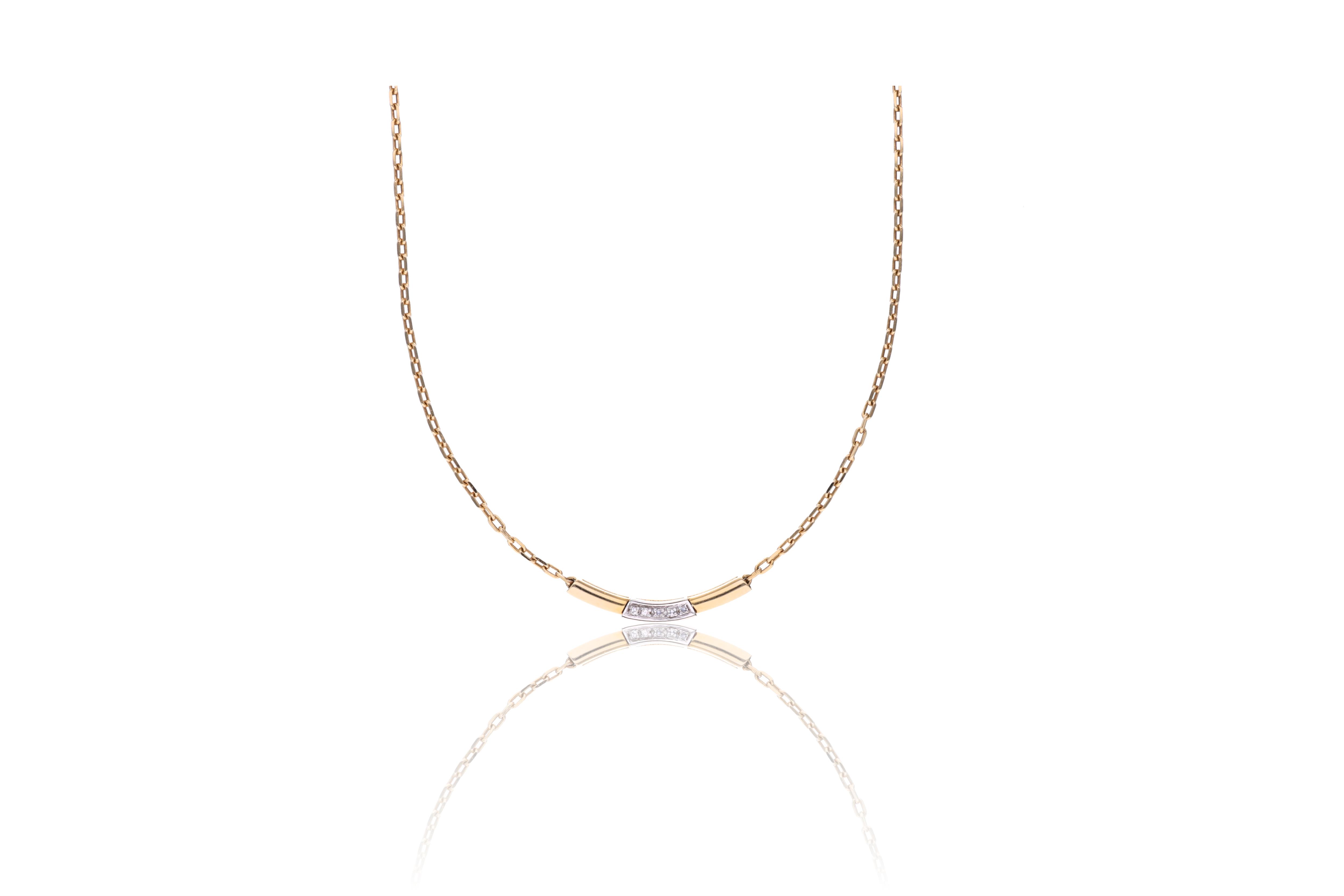 Collana con diamanti - Asta Preziosi