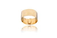 Bracciale a fascia in oro - Asta Preziosi