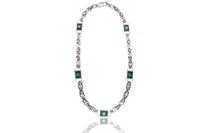 Collana con pietre - Asta Preziosi