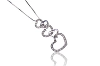 Collana e ciondolo con diamanti - Asta Preziosi