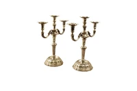 Coppia di candelabri in argento - Asta Preziosi