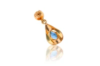 Paio di orecchini con topazi - Asta Preziosi