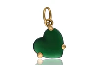 Pomellato, ciondolo a forma di cuore con pietra - Asta Preziosi