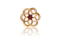 Spilla con pietre - Asta Preziosi