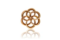 Spilla con pietre - Asta Preziosi