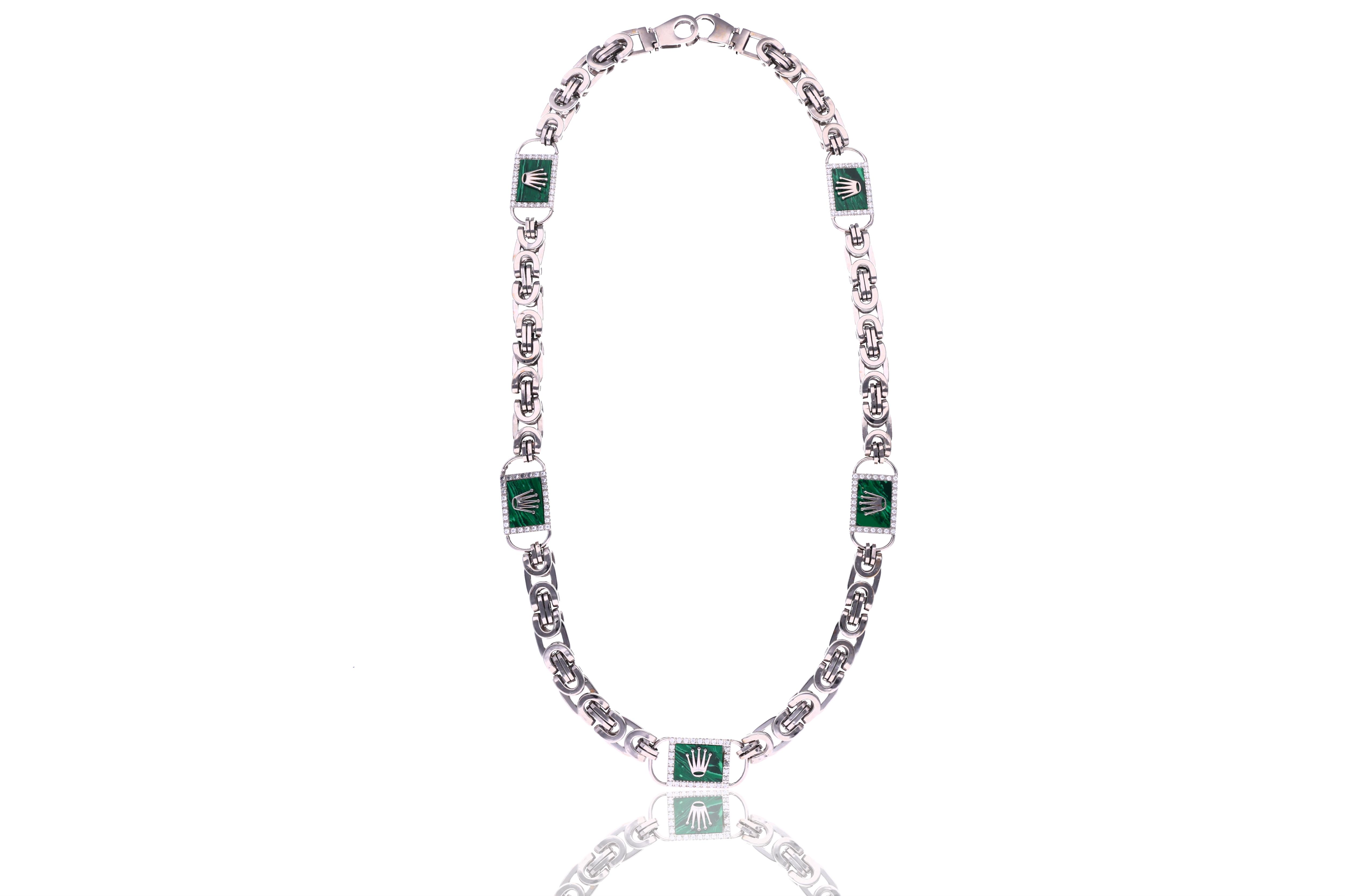 Collana con pietre - Asta Preziosi