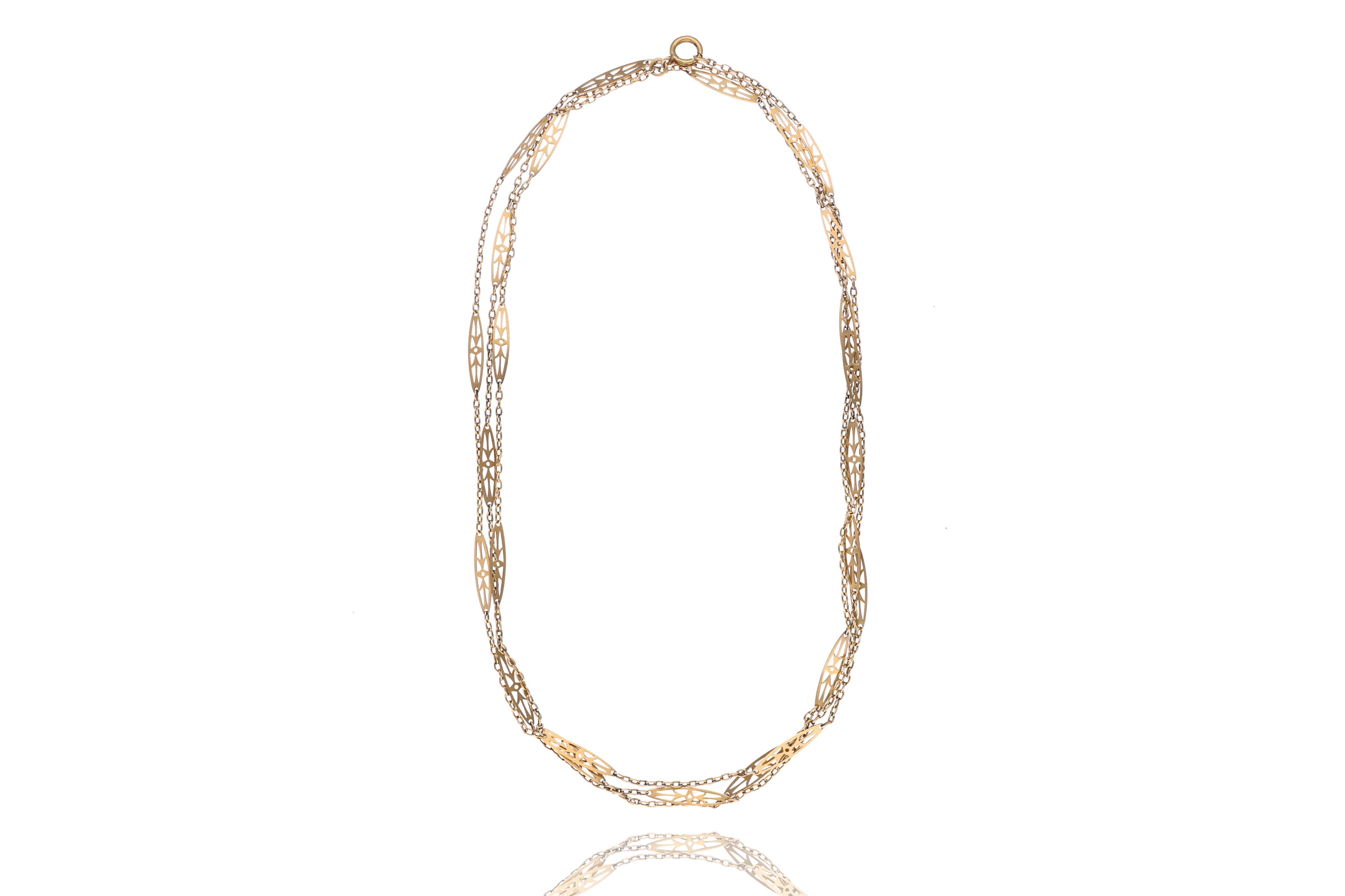 Collana in oro - Asta Preziosi