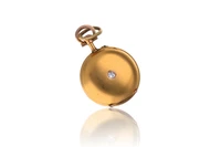 Ciondolo-orologio con diamante - Asta Preziosi