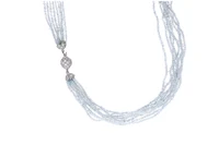 Collana con berillo e pietre - Asta Preziosi