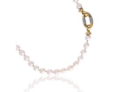 Collana di perle coltivate con diamanti - Asta Preziosi