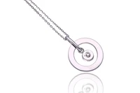 Collana e ciondolo con diamanti - Asta Preziosi