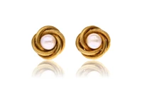 Paio di orecchini con perle - Asta Preziosi