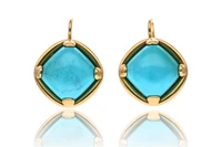 Paio di orecchini con pietre - Asta Preziosi