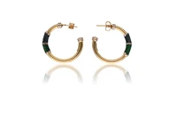 Paio di orecchini con smalti - Asta Preziosi