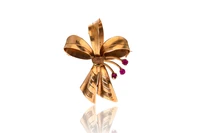 Spilla con pietre - Asta Preziosi